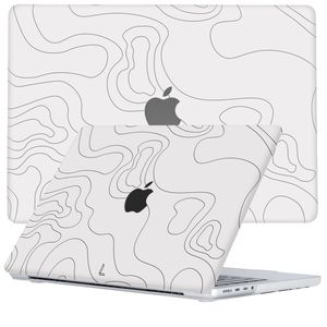 Lunso MacBook Pro 14 inch (2021-2023) cover hoes - case - Land Lines