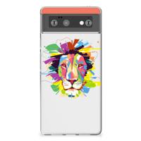 Google Pixel 6 Telefoonhoesje met Naam Lion Color - thumbnail