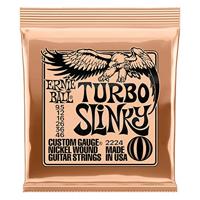 Ernie Ball Turbo Slinky Nickelwound snaren voor elektrische gitaar, 9.5-46 gauge