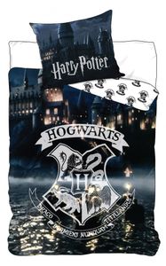 Harry Potter dekbedovertrek Hogwarts by night - 140 x 200 cm 70 x 90 cm