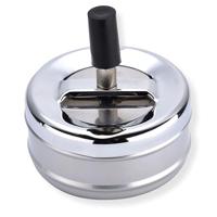Metal Ashtray Spin-o-Matic Champ Push (Ø90mm)
