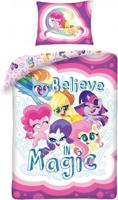 My Little Pony Dekbedovertrek Believe in Magic - 140 x 200 cm + 70 x 90 cm - Katoen