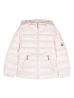 Moncler Enfant veste matelassée à capuche - Rose