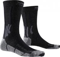 X-Socks wandelsokken Trek X nylon/merinowol zwart