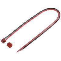 TRU COMPONENTS 741760 Afgemonteerde kabel Totaal aantal polen: 3 Inhoud: 1 stuk(s)