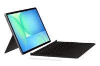 Samsung Book Cover Keyboard EF-DX625 voor de Galaxy Tab S10 FE+ met QWERTZ-toetsenbord en AI-knop, tweedelige tablethoes, slank ontwerp, S Pen compartiment, zwart