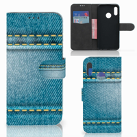 Huawei P Smart 2019 Wallet Case met Pasjes Jeans