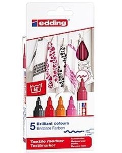 Edding 4500 markeerstift 5 stuk(s) Kogelpunt Meerkleurig