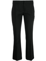 Blumarine pantalon court à taille basse - Noir