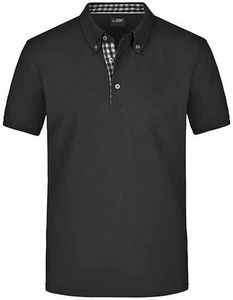 James+Nicholson JN964 Heren Plain Polo