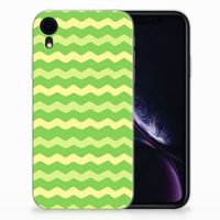 Apple iPhone Xr TPU bumper Waves Green