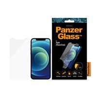 PanzerGlass 2707 Antibacterieel beschermglas geschikt voor Apple iPhone 12 Mini, Standard Fit,Klassiek