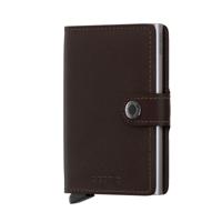 Secrid Miniwallet Original Portemonnee Bruin Echt leer
