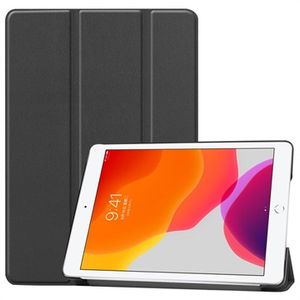 Tri-Fold Series iPad 10.2 2019/2020/2021 Smart Folio Case - Zwart