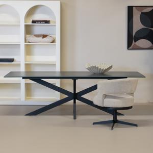 Eettafel Alesso Keramisch Grijs 200cm - Giga Meubel