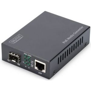 Digitus DN-82140 1000Mbit/s Zwart netwerk media converter