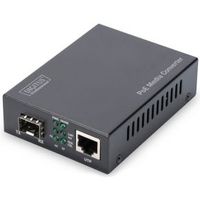 Digitus DN-82140 1000Mbit/s Zwart netwerk media converter