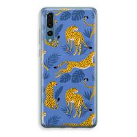 Luipaard: Huawei P20 Pro Transparant Hoesje - thumbnail