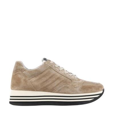 Via Vai 5209036 suède plateau sneakers taupe Via Vai 5209036 suède plateau sneakers taupe