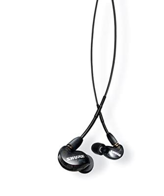 Shure SE215-K, In-ear hoofdtelefoon/oordopjes, zwart, premium, geluidsisolatie, ruisonderdrukking, één driver, verwisselbare kabel, dynamische bas