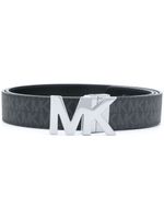 Michael Kors ceinture réversible à boucle logo - Noir - thumbnail