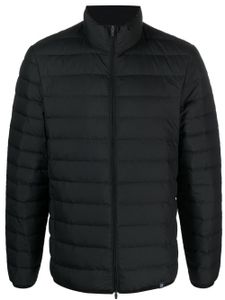 Boggi Milano veste matelassée zippée à patch logo - Noir