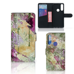 Hoesje Alcatel 1S 2020 Letter Painting