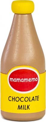 Mamamemo pak chocolademelk hout 10 x 4 cm bruin/geel Mamamemo pak chocolademelk hout 10 x 4 cm bruin/geel
