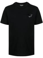 True Religion T-shirt met logoprint - Zwart
