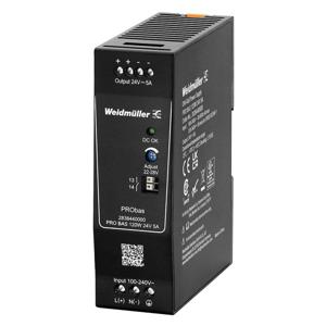 Weidmüller PRO BAS 120W 24V 5A DIN-rail netvoeding Inhoud: 1 stuk(s)