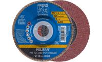 PFERD 67646125 PFF 125 A 60 PSF STEELOX Lamellenschijf Diameter 125 mm Boordiameter 22.23 mm RVS, Staal 10 stuk(s)