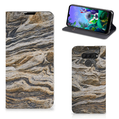 LG Q60 Standcase Steen