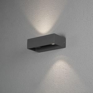 Konstsmide Monza 7858-370 LED-buitenlamp (wand) Energielabel: G (A - G) LED 12 W Antraciet