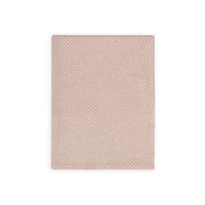 Jollein baby wieglaken 75x100cm Snake pale pink