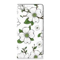 Samsung Galaxy A21s Smart Cover Dogwood Flowers