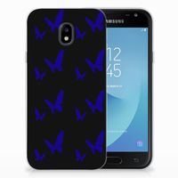 Samsung Galaxy J3 2017 TPU bumper Vlinder Patroon