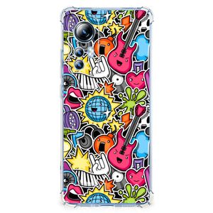 Xiaomi 12 Lite Anti Shock Bumper Case Punk Rock