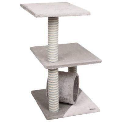 FLAMINGO Kattenkrabpaal Steve 50x50x76 cm grijs