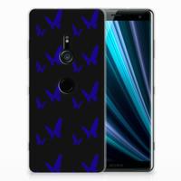 Sony Xperia XZ3 TPU bumper Vlinder Patroon