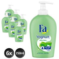 Fa Liquid Soap Aloe Vera - 6x 250ml multiverpakking