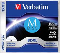 Verbatim MDISC Lifetime archival BDXL 100GB - Jewel Case per 1 verpakt - thumbnail