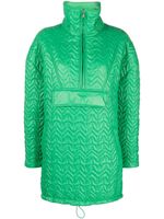 Patrizia Pepe veste à motif monogrammé en jacquard - Vert - thumbnail