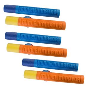 6x stuks Waterpistolen van foam 33 cm