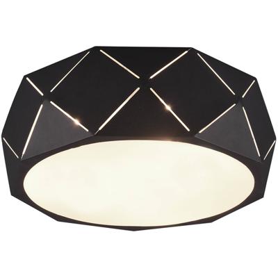 LED Plafondlamp - Plafondverlichting - Trion Zanda - E27 Fitting - 3-lichts - Rond - Mat Zwart - Aluminium LED Plafondlamp - Plafondverlichting - Trion Zanda - E27 Fitting - 3-lichts - Rond - Mat Zwart - Aluminium