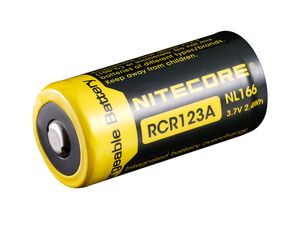 Nitecore RCR123A Li-ion NL166 650mAh