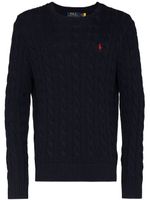 Polo Ralph Lauren pull à logo brodé - Bleu