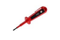GEDORE red Testschroevendraaier met slagmeter, meetbereik max. 250 volt, met slipbescherming, fasezoeker, R38120312