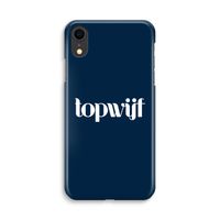 Topwijf Navy: iPhone XR Volledig Geprint Hoesje