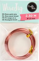 Wire Jig Draad - Roségoud - thumbnail