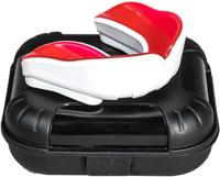 Makura gebitsbeschermer Ignis Pro junior siliconen wit/rood